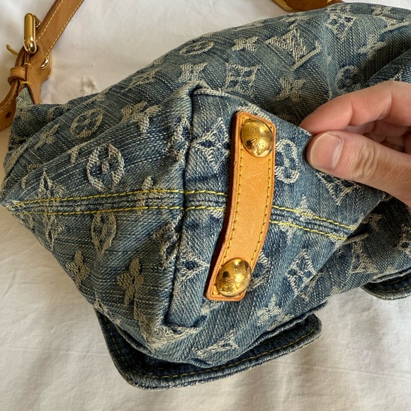 Louis Vuitton Vintage Denim Baggy PM - Picture 5 of 11